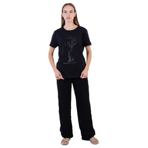Network T-Shirt Women size M Black